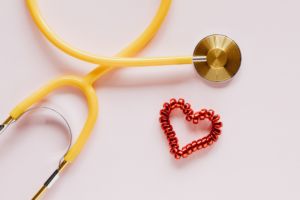 image of stethoscope and heart